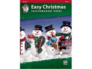 Alfred 00 33286 Easy Christmas Instrumental Solos  Level 1   Music Book