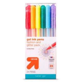 up & up™ Assorted Fashion Gel Ink Pens   24 ct