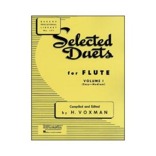 Hal Leonard Rubank Selected Duets for Flute Vol 1 Easy/Medium