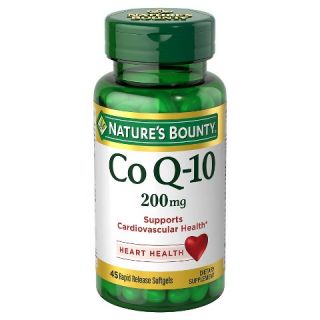 Natures Bounty Co Q 10 200 mg Softgels   45 Count