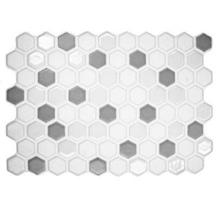 Merola Tile Magna Perfection Silver 8 in. x 12 in. Ceramic Wall Tile WMGPERFS