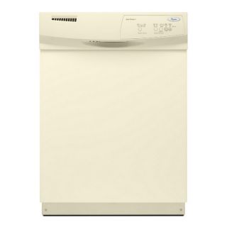 Whirlpool 62 Decibel Built In Dishwasher with Hard Food Disposer (Biscuit) (Common: 24 in; Actual 23.875 in) ENERGY STAR