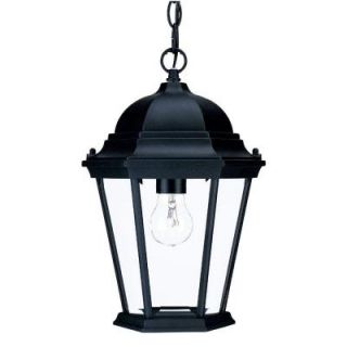 Acclaim Lighting Richmond Collection Hanging Outdoor 1 Light Matte Black Lantern 5206BK