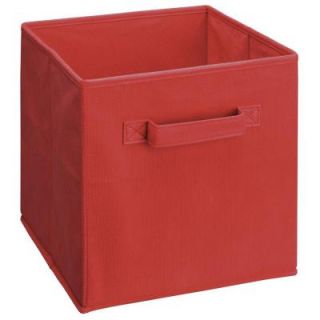 ClosetMaid Cubeicals 10.25 in. 11 in. x 10.25 in. Red Fabric Drawer 432