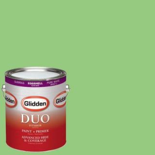 Glidden DUO 1 gal. #HDGG40 Jungle Vine Eggshell Latex Interior Paint with Primer HDGG40 01E