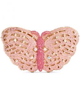 La Regale Crystal Butterfly Minaudiere   Handbags & Accessories   