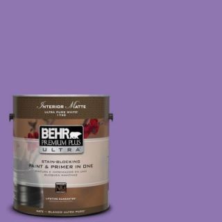 BEHR Premium Plus Ultra 1 gal. #P570 5 Romantic Moment Matte Interior Paint 175401