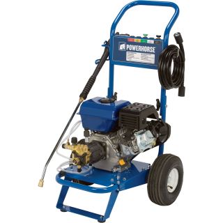 45811. Powerhorse Gas Cold Water Pressure Washer — 2.5 GPM, 3000 PSI, Model# 1577110