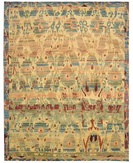 Nourison Dune DUN02 Gabbeh 86 x 116 Hand Knotted Rug   Rugs   