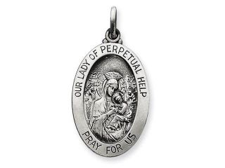Our Lady of Perpetual Help Medal in Sterling Silver