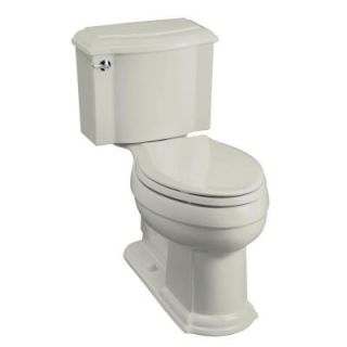 KOHLER Devonshire 2 Piece 1.28 GPF High Efficiency Elongated Toilet in Ice Gray DISCONTINUED K 3678 95