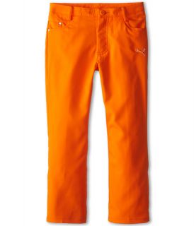 PUMA Golf Kids Five Pocket Pant (Big Kids) Vibrant Orange
