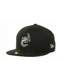 New Era Charlotte 49ers Black on Black with White 59FIFTY Cap   Sports