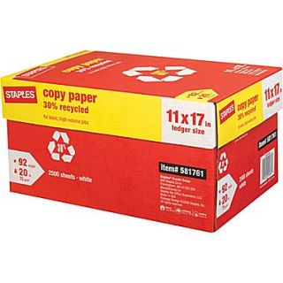 30% Recycled Copy Paper, 11 x 17, Case