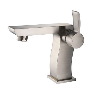 Kraus Sonus Brushed Nickel 1 Handle Single Hole WaterSense Bathroom Faucet