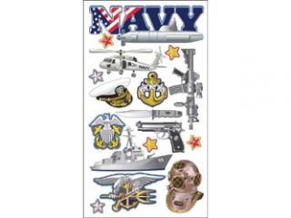 Sticko 58 Stickers Navy