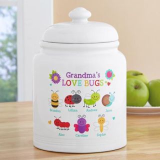 Personalized Love Bugs Treat Jar