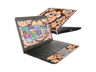Mightyskins Protective Skin Decal Cover for Lenovo ThinkPad Edge E431 Notebook 14" wrap sticker skins Monkey