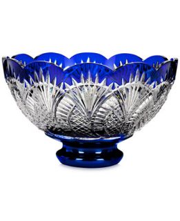 Waterford Crystal Jim OLeary Seahorse 10 Cobalt Bowl   Bowls & Vases