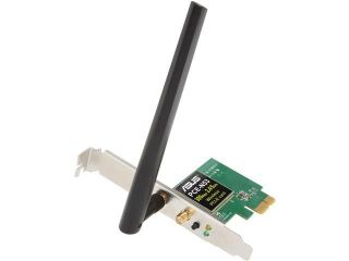 Refurbished: ASUS PCI G31 Wireless Adapter IEEE 802.11b/g 32bit PCI2.2 Up to 54Mbps Wireless Data Rates WPA2 manufactured recertified