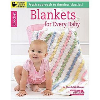 Leisure Arts LA 6368 Blankets For Every Baby
