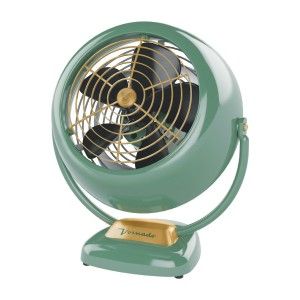 Vornado VFAN (CR1 0061 17) Fan, 3 Speed Multi Directional Whole Room Air Circulator   Green