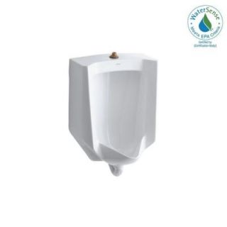 KOHLER Bardon 1/8 GPF Urinal with Top Spud in White K 4904 ET 0