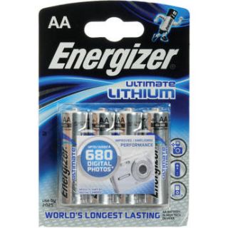 Energizer Ultimate Lithium AA Batteries (4 Pack) 57 EULAA4D