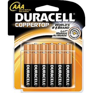 Duracell AAA Alkaline Batteries, 12/Pack