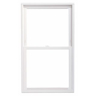 ThermaStar by Pella Vinyl Double Pane Annealed Replacement Double Hung Window (Rough Opening: 23.75 in x 37.75 in Actual: 23.5 in x 37.5 in)