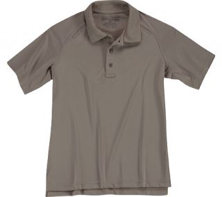 Womens 5.11 Tactical Performance Polo S/S   Silver Tan