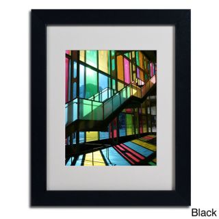 Pierre Leclerc Montreal Color Framed Matted Art