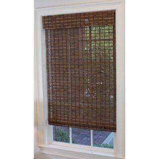 Style Selections Cocoa Light Filtering Bamboo Natural Roman Shade (Common 60 in; Actual: 59.5 in x 64 in)