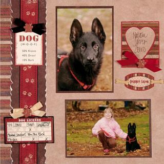 Hot Off The Press Dogs! Papercraft Kit   8064273