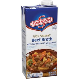 Swanson 100% Natural Beef Broth 32oz