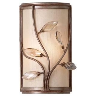Feiss Priscilla 1 Light Arctic Silver Sconce WB1576ARS