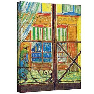 ArtWall Pork Butchers Shop Through Gallery Wrapped Canvas Art By Vincent Van Gogh, 36 x 48