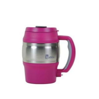 Bubba 20 oz. (591 mL) Insulated Double Walled BPA Free Mug with Stainless Steel Band 523 Pink