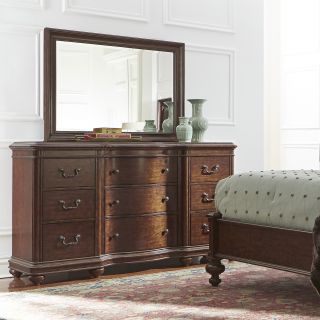 Pulaski Furniture Montgomery 9 Drawer Dresser with Mirror