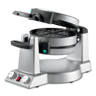 Waring WMR300 Brushed Stainless Steel Belgian Waffle and Omelet Maker
