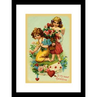 To My Sweet Valentine Framed Vintage Advertisement by Buyenlarge