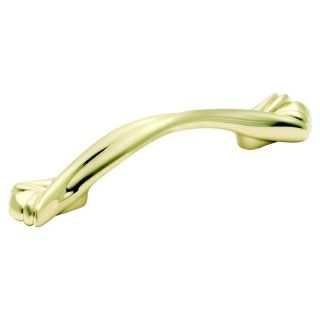 Amerock 3" Center To Center Brushed Brass Expressions Bar Cabinet Pull