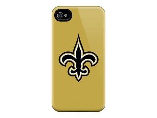 Tpu Case Cover For Iphone 4/4s Strong Protect Case   New Orleans Saints Design