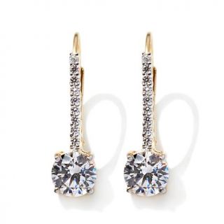 2.18ct Absolute™ Round Lever Back Drop Earrings   7762435