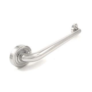WingIts Platinum Designer Series 30 in. x 1.25 in. Grab Bar Rope in Polished Stainless Steel (33 in. Overall Length) WPGB5PS30ROP