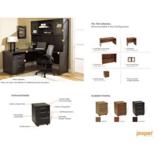 Jesper Office Pro X   Narrow L Shape Home Desk Office Suite