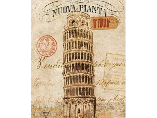 Letter from Pisa Poster Print by Wild Apple Portfolio (12 x 15)