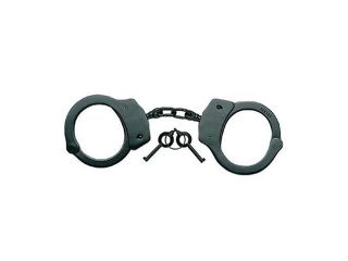 Professional Detective Handcuffs   Black Steel