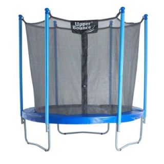 Upper Bounce 7.5 ft. Trampoline and Enclosure Set Equipped with Easy Assemble Feature UBSF01 7.5