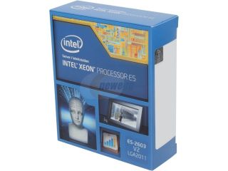 Intel Xeon E5 2603 v2 Ivy Bridge EP 1.8 GHz 10MB L3 Cache LGA 2011 80W BX80635E52603V2 Server Processor